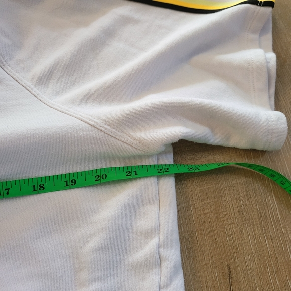 DKNY Sport White Dress with Side Stripes Size Large - Picture 7 of 10